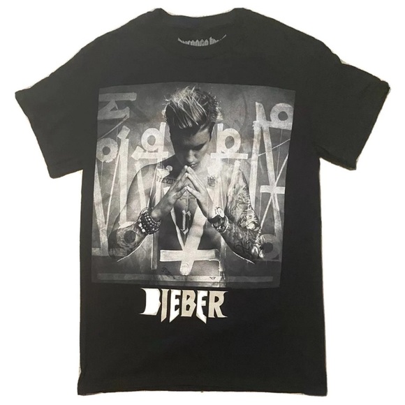 Justin Bieber Concert TShirt Purpose Tour Double Sided - Picture 1 of 10